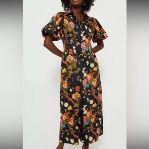 TUCKERNUCK Baroque Floral Delaney Dress $298 NWT Size Medium